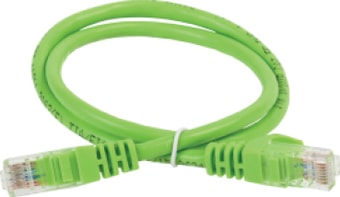 Кабель ITK RJ45 - RJ45 PC02-C5EU-3M (3 м, зелёный)