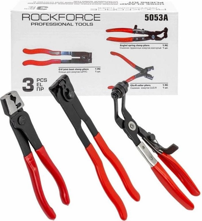 Клещи для снятия хомутов RockForce RF-5053A