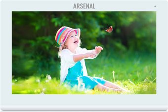 Монитор Arsenal Титул 7 FHD TUYA DVR (белый)