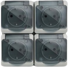 Розетка Tokov Electric TKE-NX-R4Z-C06T-IP54