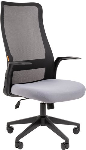 Офисное кресло CHAIRMAN 573 (черный/серый)