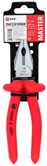 Плоскогубцы EKF Master Basic pas-200-mas-in