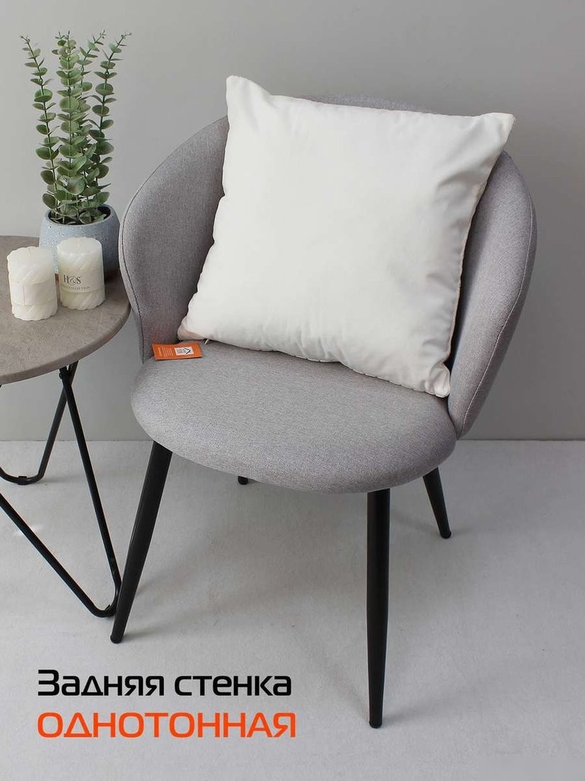 Чехол на подушку Matex Tufted Velvet ALEX-44 (молочный)