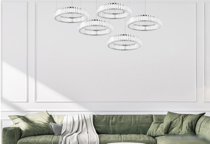 Подвесная люстра Divinare Renata 1135/02 SP-24