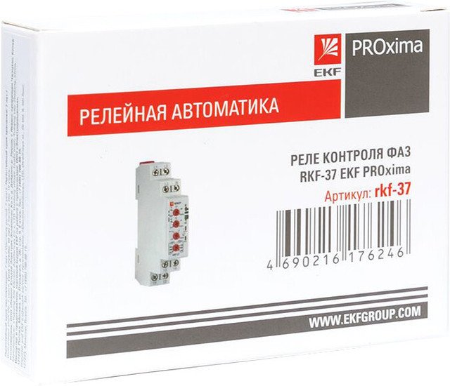 Реле контроля фаз EKF PROxima rkf-37