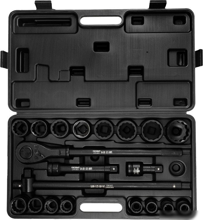 Набор головок слесарных ForceKraft FK-6213-9MPB(58392)
