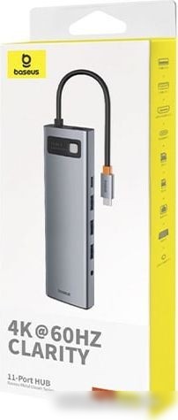 Док-станция Baseus Metal Gleam Series 11-Port Hub B00030709811-00
