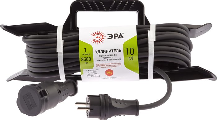 Удлинитель ЭРА UFx-1e-10m Б0050867