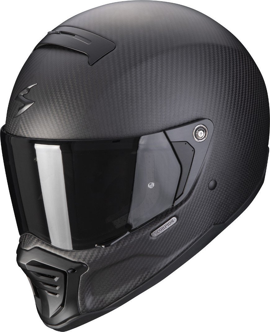 Мотошлем Scorpion Exo HX1 Carbon Se Solid (р. 2XL, карбон/черный матовый)