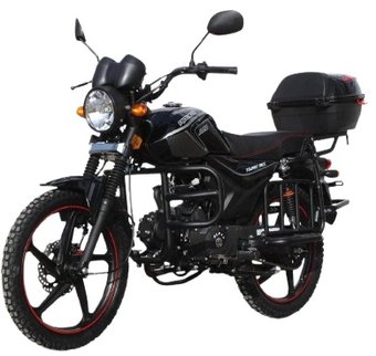 Мопед Rockot ALPHA TOURIST M-12 (черный глянцевый)