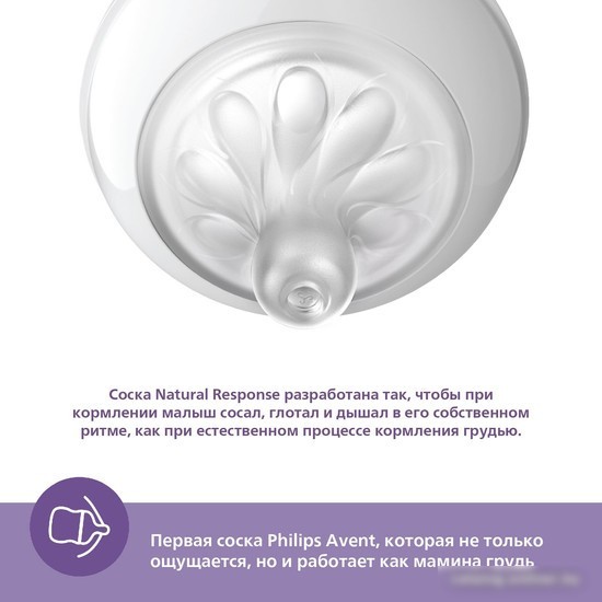 Бутылочка для кормления Philips Avent Natural Response SCY903/21 (260 мл)