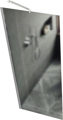 Душевая стенка MaybahGlass 195х119 MGD-688-1ш (сатин/белый матовый)