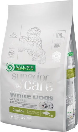 Сухой корм для собак Nature's Protection Superior Care GF White Dogs Junior Small & Mini Breeds 10 кг