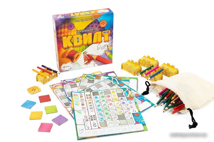 Настольная игра Эврикус Квилт BG-12053
