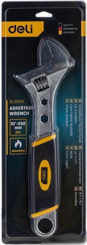 Ключ разводной Deli DL30110