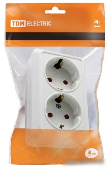 Розетка TDM Electric Ладога SQ1801-0062