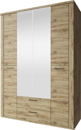 Шкаф распашной Anrex Doorset 4DG2S Z (дуб наварра)