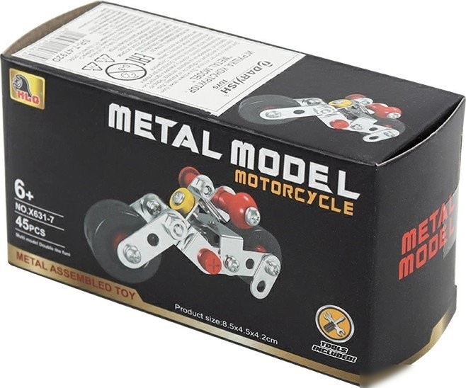 Металлический конструктор Darvish Metal model Motorcycle SR-T-4792D