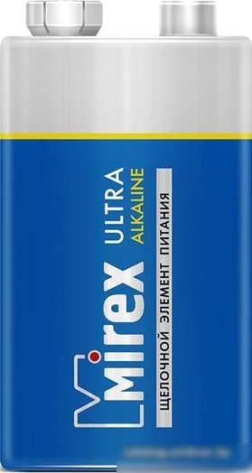 Батарейки Mirex Ultra Alkaline 9V 6LR6-E1