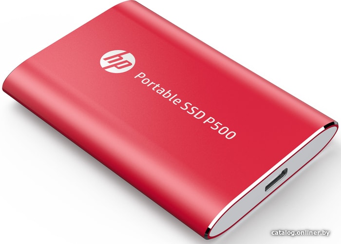 Внешний накопитель HP P500 120GB 7PD46AA (красный)