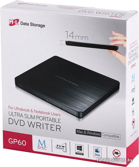 Оптический накопитель LG GP60NB60