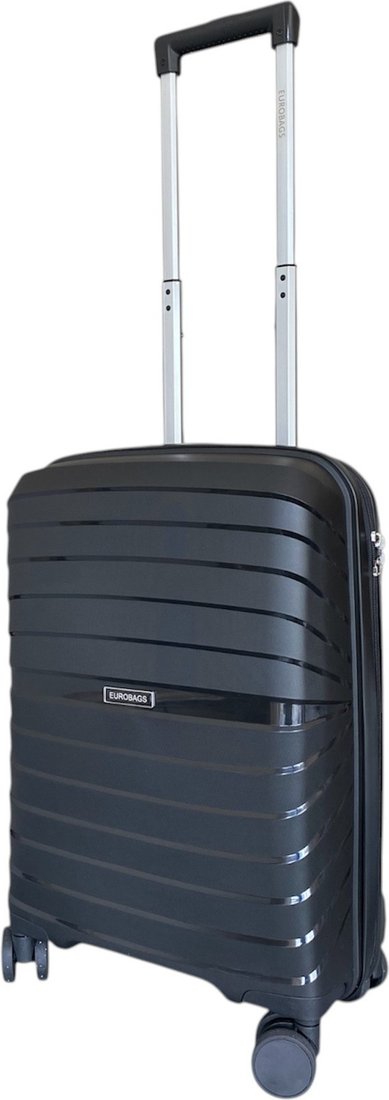 Чемодан-спиннер Eurobags PP-N99 (S, черный)