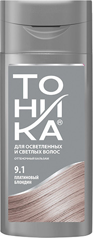 Оттеночный бальзам Тоника 9.1 Платиновый блондин 150 мл