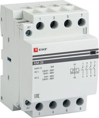 Контактор EKF PROxima KM-3-20-40