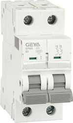 Выключатель автоматический GEYA GYM9-2P-3B 2P 3A B 6kA 2M GYM92P3B
