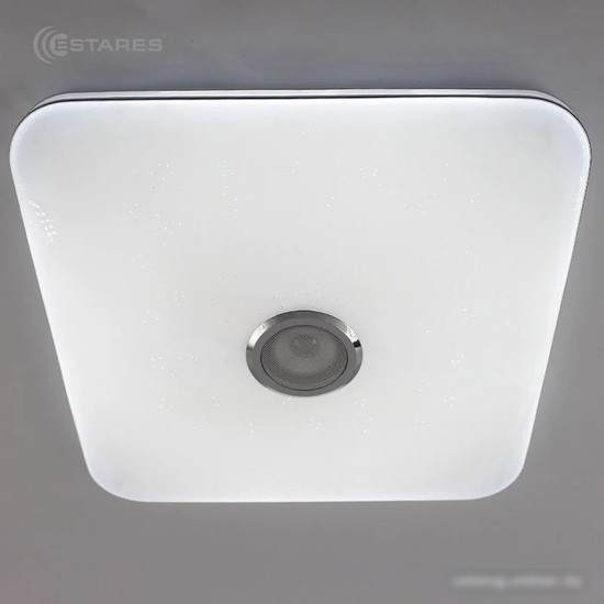 Светильник-тарелка Estares Music Rgb 80W S-APP-430-WHITE/CHROME-220-IP20