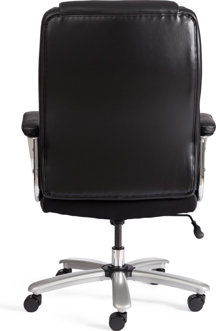 Офисное кресло TetChair Atlant (рецикл. кожа/иск. кожа, черный)