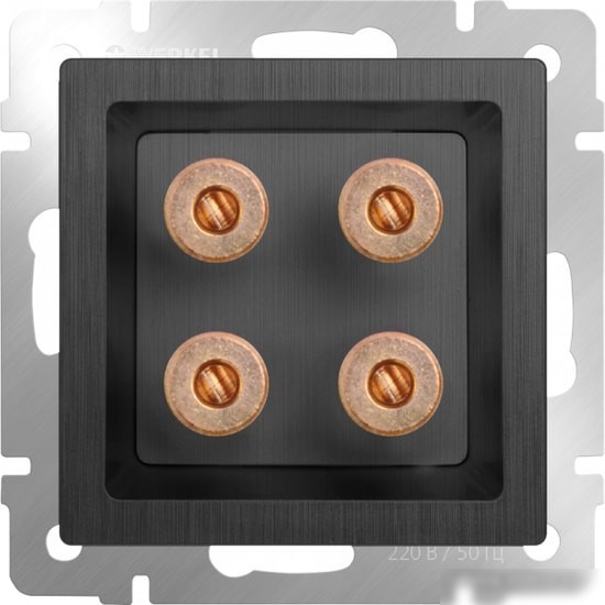 Розетка акустическая Werkel WL04-AUDIOx4