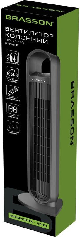 Колонный вентилятор BRASSON BTF08-B