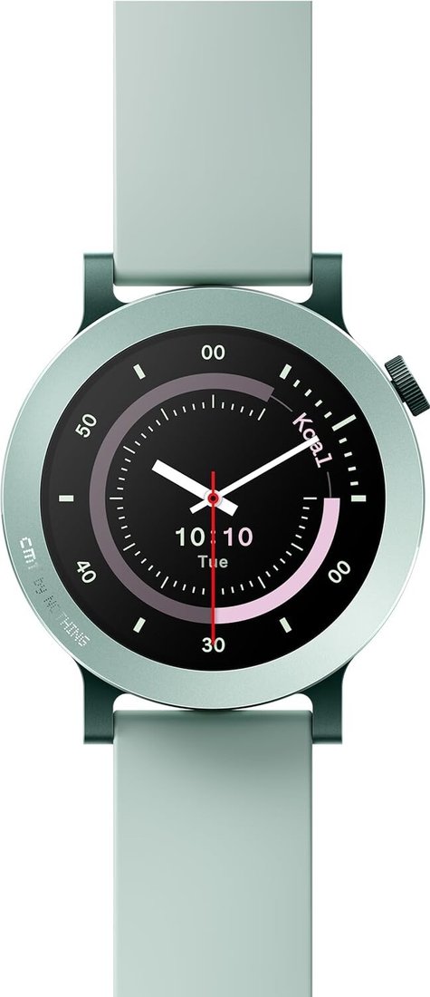 Умные часы CMF Watch 3 Pro (светло-зеленый, светло-зеленый силиконовый ремешок)
