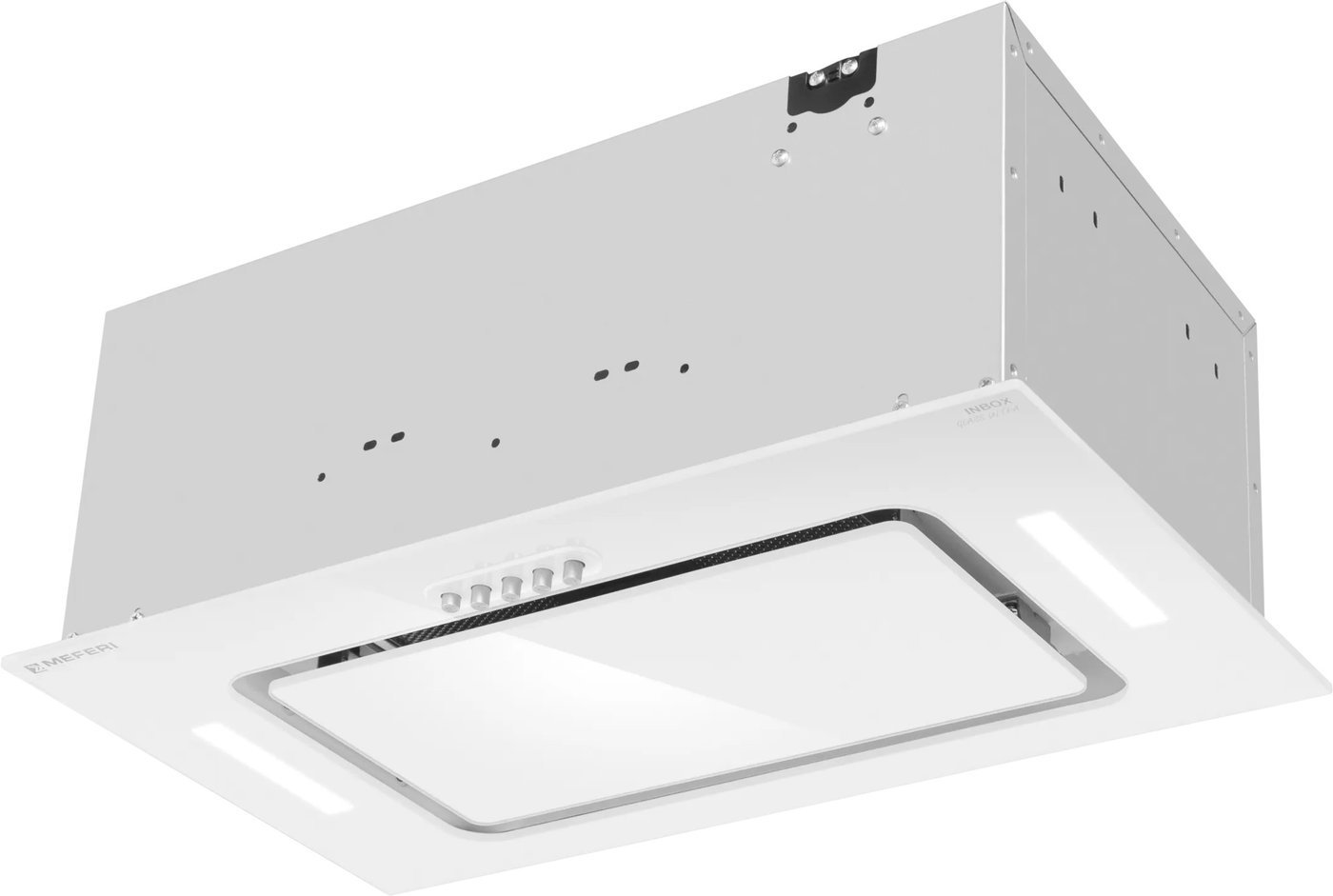 Кухонная вытяжка Meferi INBOX52WH Glass Ultra