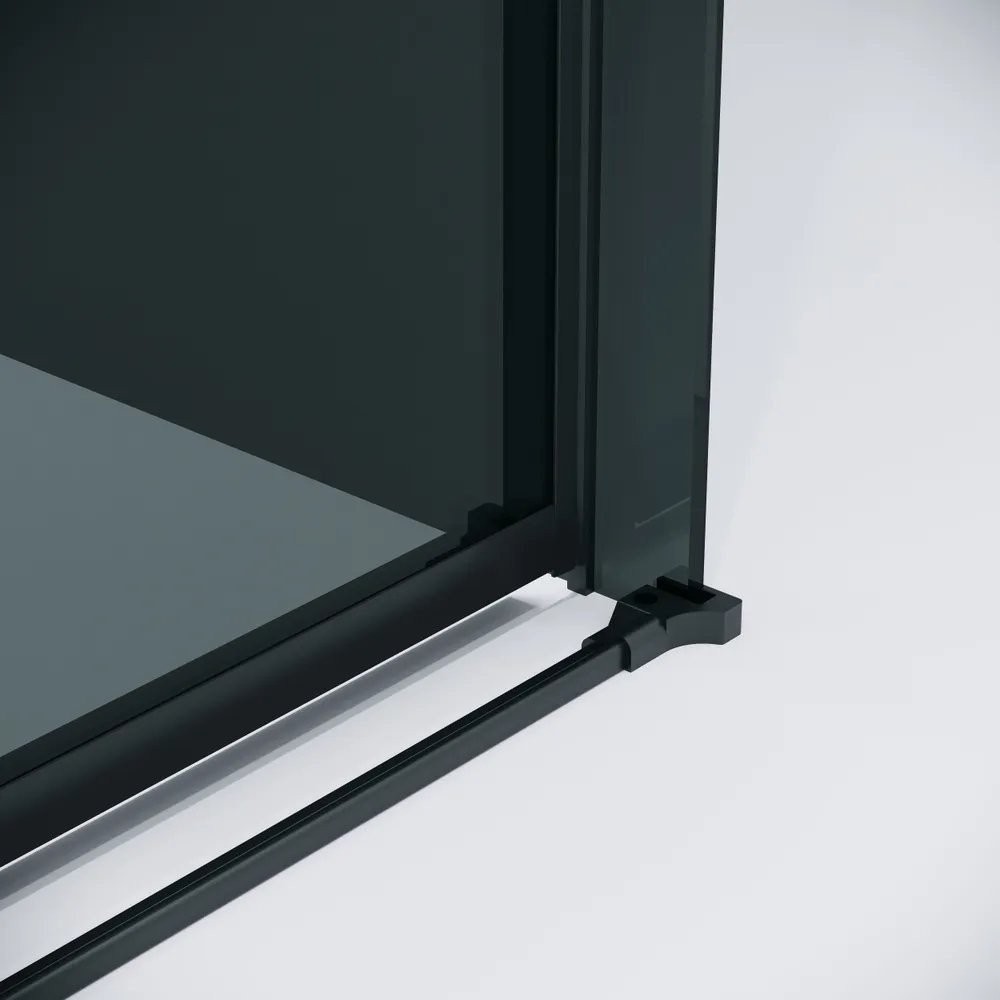 Душевой уголок Grossman Classic 160x80x195 120.K33.04.1680.21.10 (черный матовый/стекло тонированное)