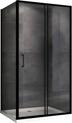 Душевой уголок Abber Schwarzer Diamant AG30140B5-S100B5