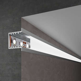 Алюминиевый профиль Elektrostandard для двухрядной LED ленты LL-2-ALP017 a061362
