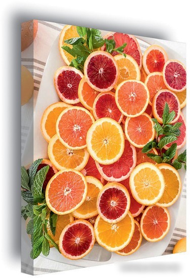 Картина Stamprint Сочные фрукты 3 КС006 (45x35)