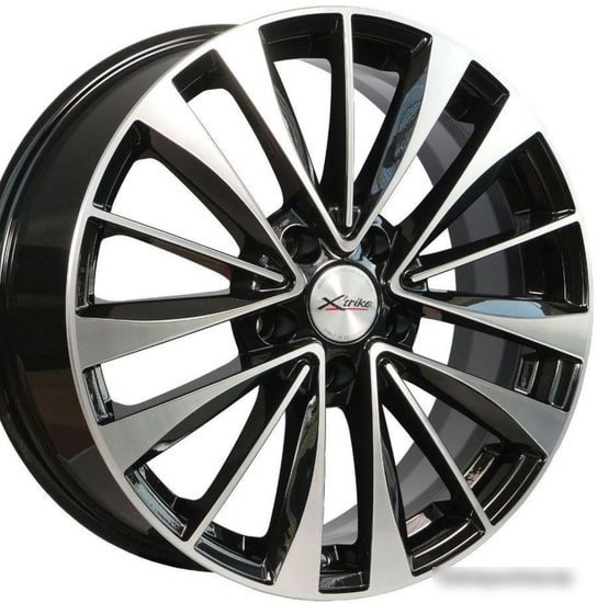 Литые диски X'trike X-126 17x7" 5x114.3мм DIA 66.1мм ET 40мм BK/FP