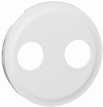 Накладка для TV розетки Legrand Celiane 68283 (Белый)