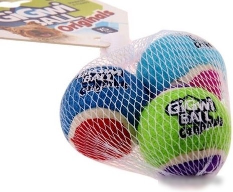 Игрушка для собак GiGwi 3 мяча с пищалкой 75340