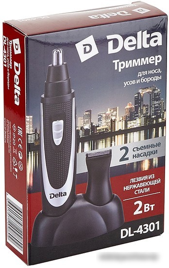 Триммер для носа и ушей Delta DL-4301