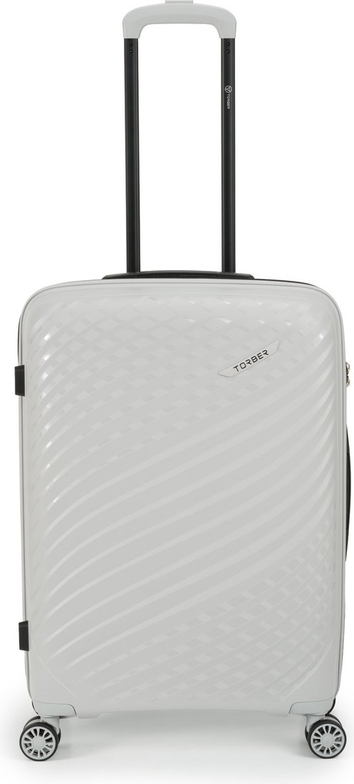 Чемодан-спиннер Torber Селигер T2601SM (серый)