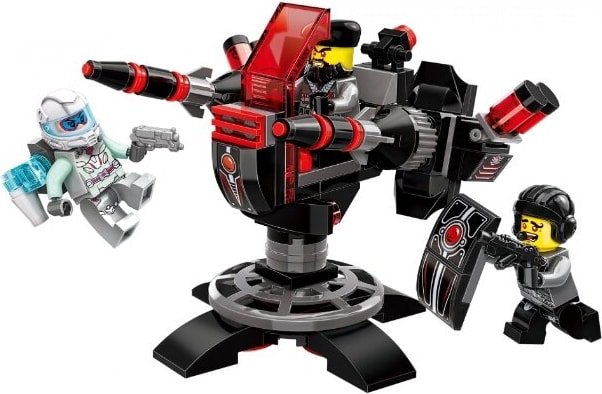 Конструктор Qman Powersquad 3401-1 Лазерная пушка тьмы