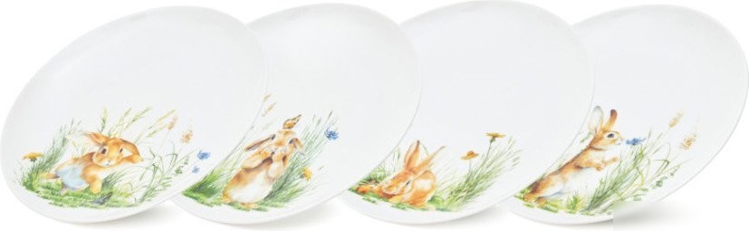 Набор тарелок Fissman Rabbit 13721 (4 шт)
