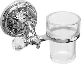 Стакан для зубной щетки и пасты Art&Max Barocco Crystal AM-1787-Cr-C