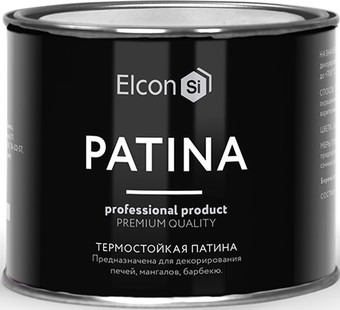 Краска Elcon Patina термостойкая до 700C 0.2 кг (медь)
