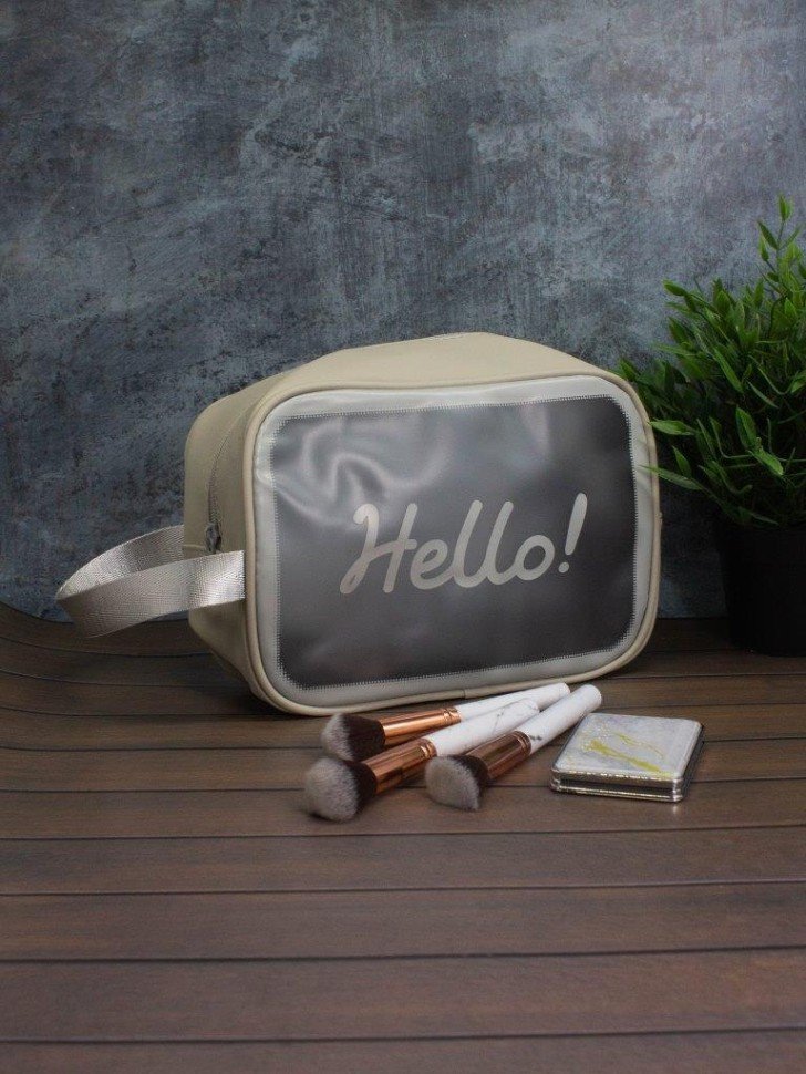 Косметичка ILikeGift Hello ZT385-0013-34-02 (gray)
