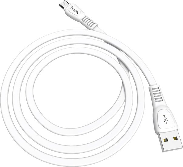 Кабель Hoco X40 microUSB (белый)